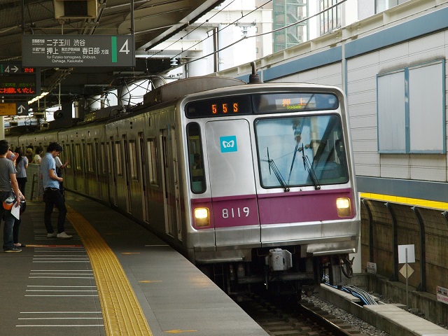 宮前区内には東急田園都市線が通っています